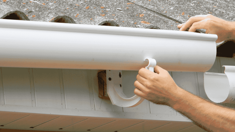 half round rain gutters